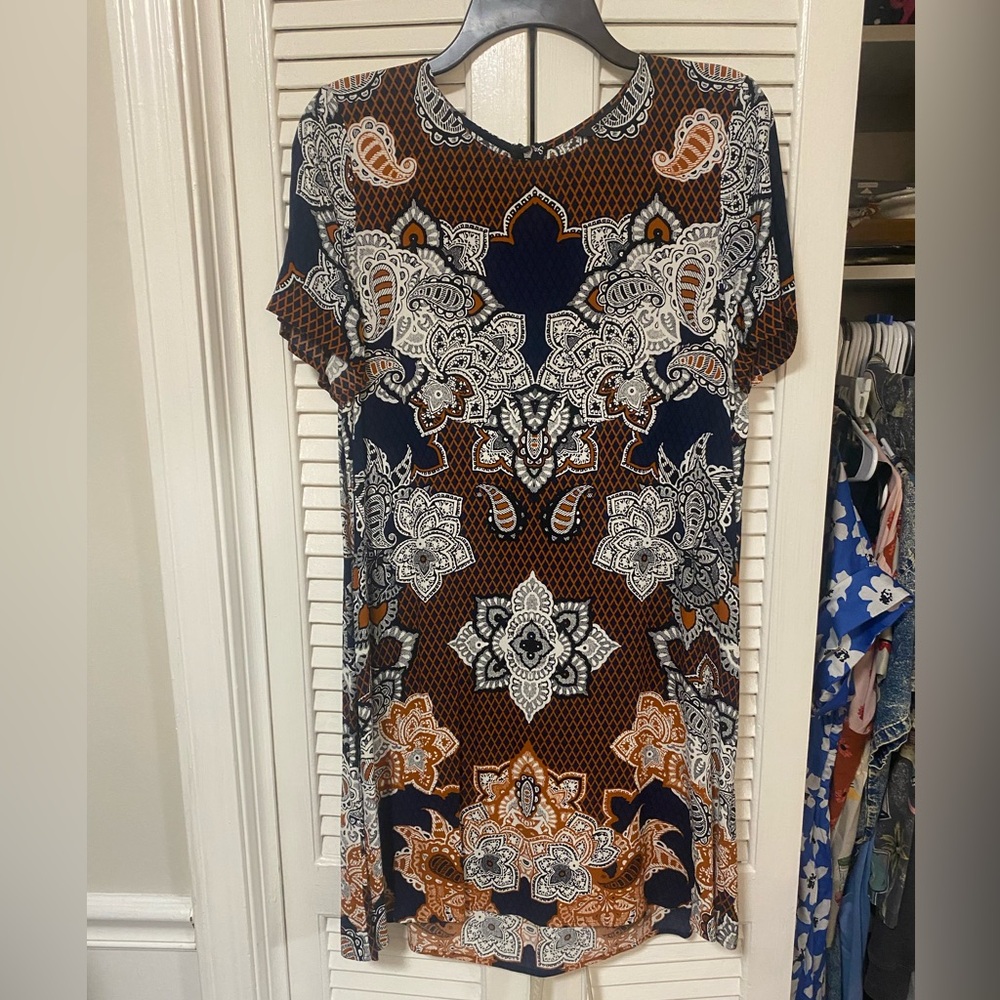 Unique Pattern Express Dress